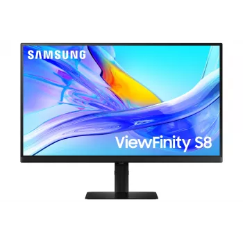 Samsung S80UD arvutimonitor 68,6 cm (27 tolli) 3840 x 2160 pikslit 4K Ultra HD LCD Must