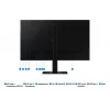 Samsung S80UD arvutimonitor 68,6 cm (27 tolli) 3840 x 2160 pikslit 4K Ultra HD LCD Must
