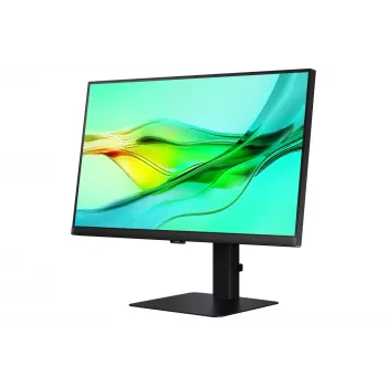 24-tolline Quad HD LCD monitor Samsung S60UD LS24D600UAUXEN — 2560×1440, IPS, 5 ms, USB-C PD 90W, USB 3.2 jaotur, VESA