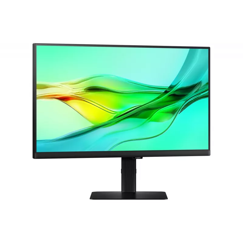 24-tolline Quad HD LCD monitor Samsung S60UD LS24D600UAUXEN — 2560×1440, IPS, 5 ms, USB-C PD 90W, USB 3.2 jaotur, VESA