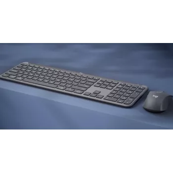 LOGITECH Signature Slim Combo Mk950 - Juhtmeta klaviatuur/hiir - Graphite - QWERTY Taani/ Norra/ Rootsi/ Soome