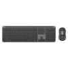 LOGITECH Signature Slim Combo Mk950 - Juhtmeta klaviatuur/hiir - Graphite - QWERTY Taani/ Norra/ Rootsi/ Soome