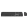 LOGITECH Signature Slim Combo Mk950 - Juhtmeta klaviatuur/hiir - Graphite - QWERTY Taani/ Norra/ Rootsi/ Soome