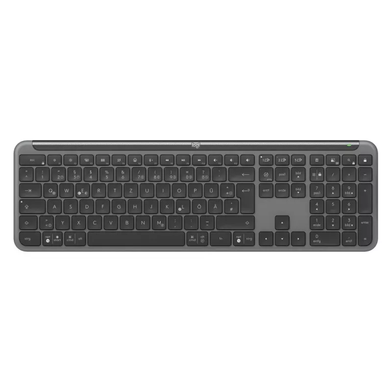 Logitech MK950 Signature ärikomplekt klaviatuur ja hiir juhtmevaba Bluetooth QWERTZ saksa grafiit