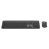 Logitech MK950 Signature ärikomplekt klaviatuur ja hiir juhtmevaba Bluetooth QWERTZ saksa grafiit