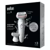 Braun Silk-epil 9 9-030 epilaator, 40 pintsetti, valge