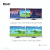 CLUB3D USB-C® jaotur kahele HDMI™ 4K60Hz M/F+PD3.0 100 W