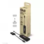 CLUB3D USB USB-C 4-pordiline 10G andmejaotur PD3.0 laadimisega, juhtmega, USB 3.2 Gen 1 (3.1 Gen 1) USB-C, 100 W, must, 10 Gbit/s, USB
