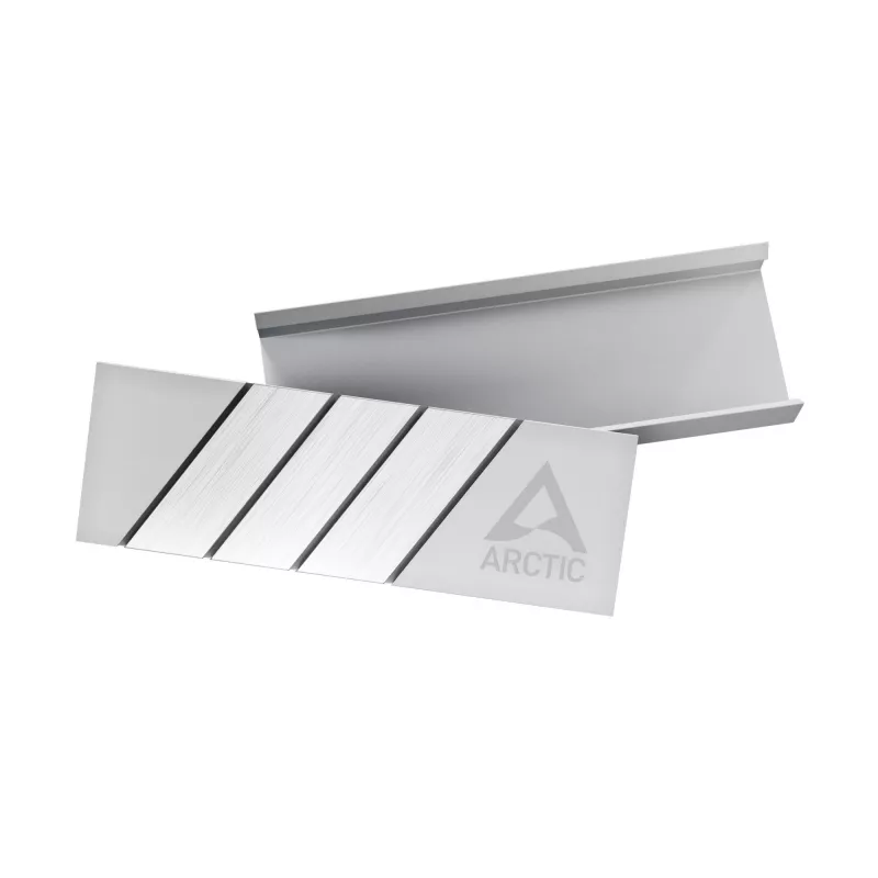 ARCTIC M2 Pro (Hõbedane) - SSD jahuti M.2 draividele, jahutusradiaator/radiaator, hõbedane