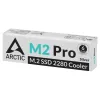 ARCTIC M2 Pro (Hõbedane) - SSD jahuti M.2 draividele, jahutusradiaator/radiaator, hõbedane