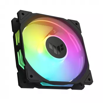ASUS TUF GAMING TR120 ARGB 3IN1 Must Arvutikorpuse õhkjahuti 12 cm