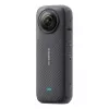 Tegevuskaamera Insta360 X4 — 72 MP, 8K (7680×3840) CMOS, 1/2-tolline sensor, sisseehitatud ekraan, Wi‑Fi, 120 fps, MicroSD, 602 g, must