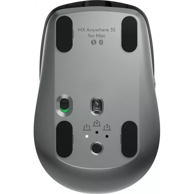 Hiir Logitech MX Anywhere 3S for Mac RF traadita + Bluetooth