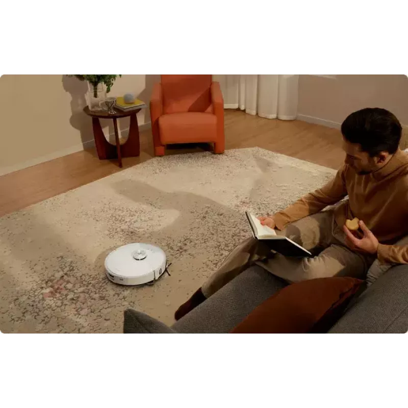 Roborock S8 MaxV Ultra valge robot-tolmuimeja