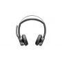 HP Poly Voyager Focus 2 Microsoft Teams Certified USB-C-C Headset +USB-C/A Adapter +Charging Stand