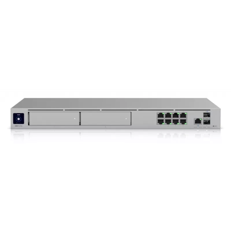 Hallatud lüliti UBIQUITI UniFi Dream Machine Pro Max, 9 pordiga 2.5G Ethernet, 1U rack, 2×SFP+, 10G tugi, 60W võimsus