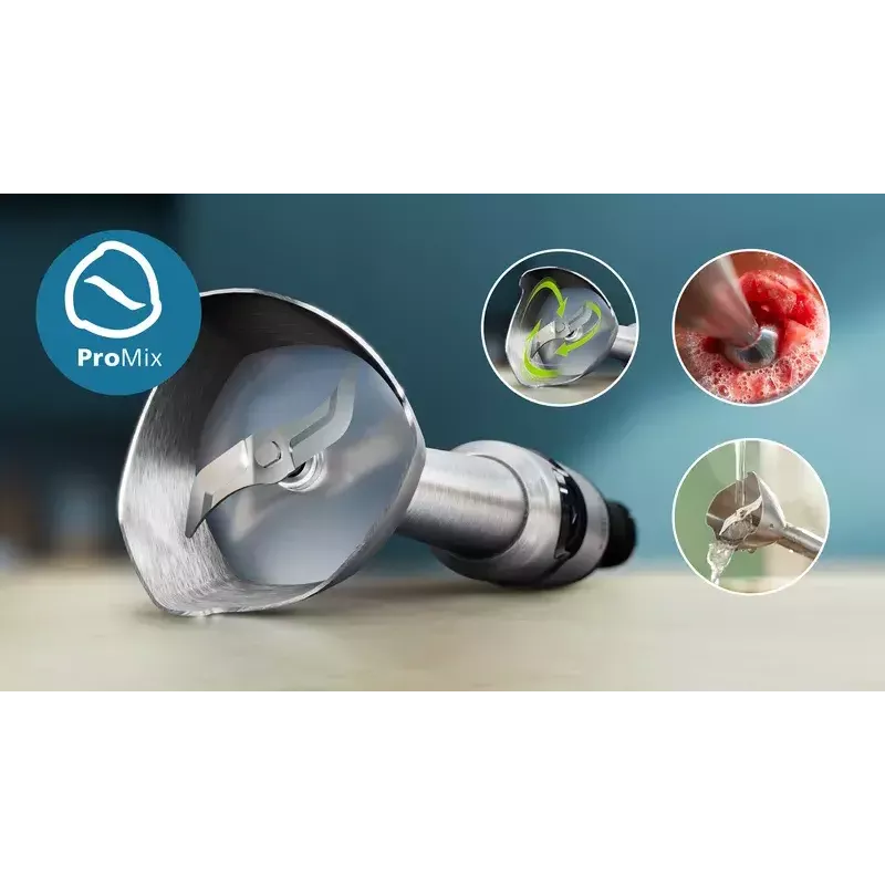 Saumikser Philips 5000 seeria HR2684/00 Must Roostevaba teras
