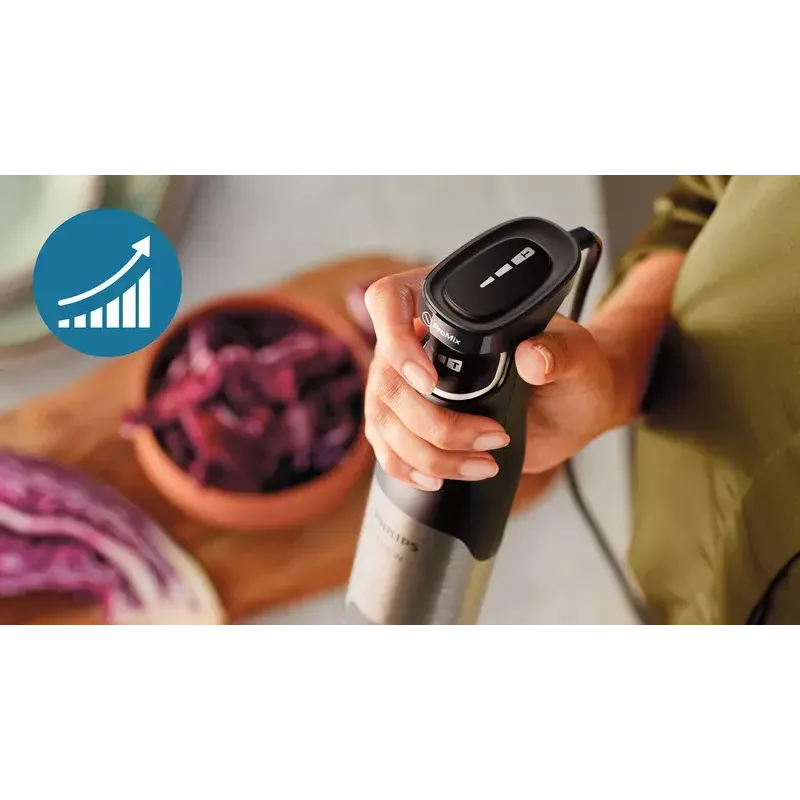 Saumikser Philips 5000 seeria HR2684/00 Must Roostevaba teras
