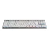 Klaviatuur Logitech G G515 Gaming USB RF Wireless Bluetooth QWERTY US International Valge