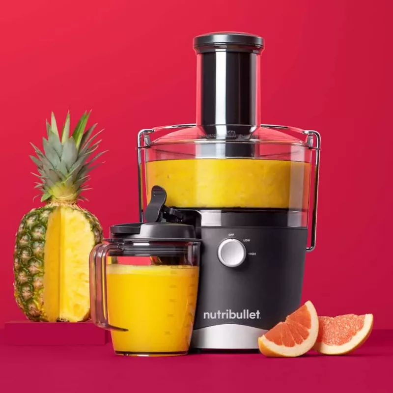 NutriBullet NBJ100G mahlapress 800 W Must, Hall
