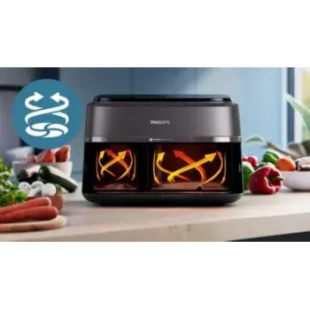 Kuumaõhufritüür Philips 3000 seeria NA351/00 — 9 L, 2750 W, 8 programmi, Rapid Air