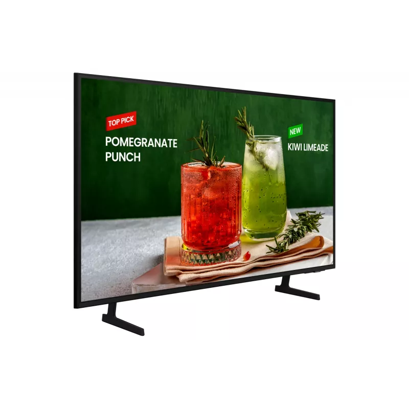Samsung BE43D-H digitaalse teabeekraani lameekraan 109,2 cm (43 tolli) LED Wi-Fi 4K Ultra HD Must Tizen 16/7