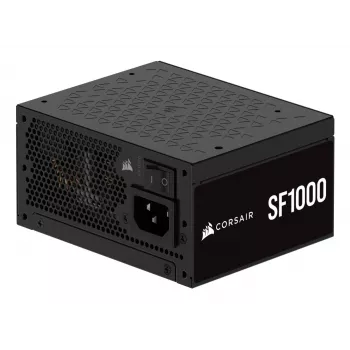 Toiteplokk CORSAIR CP-9020257-EU — 1000 W, 24-pin ATX, 80 PLUS Gold, 140 mm ventilaator, must