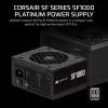Toiteplokk CORSAIR CP-9020257-EU — 1000 W, 24-pin ATX, 80 PLUS Gold, 140 mm ventilaator, must