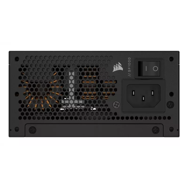 Toiteplokk CORSAIR CP-9020257-EU — 1000 W, 24-pin ATX, 80 PLUS Gold, 140 mm ventilaator, must