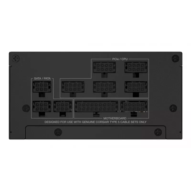 Toiteplokk CORSAIR CP-9020256-EU, 850 W, 24-pin ATX, 80 PLUS Gold, 140 mm ventilaator, must