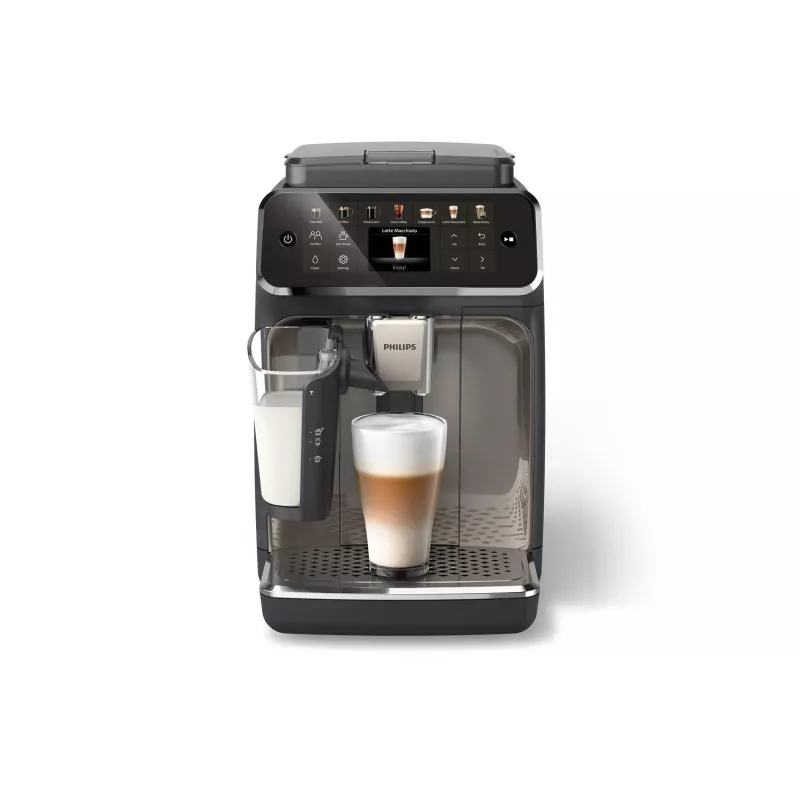 Espressomasin Philips EP4449/70 — täisautomaatne, 1,8 L veepaak, 275 g oanõu, keraamiline veski, 15 baari
