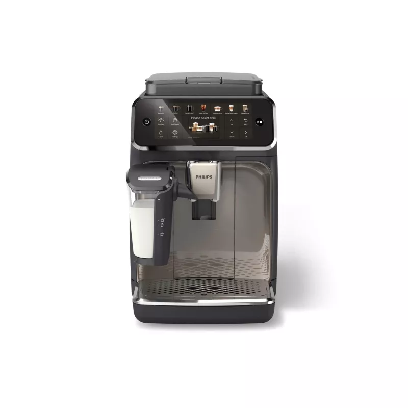 Espressomasin Philips EP4449/70 — täisautomaatne, 1,8 L veepaak, 275 g oanõu, keraamiline veski, 15 baari