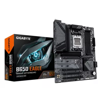 Emaplaat GIGABYTE B650 EAGLE ATX, AMD B650 kiibistik, Socket AM5, DDR5, 4x DIMM, 3x M.2, PCIe 5.0 x16