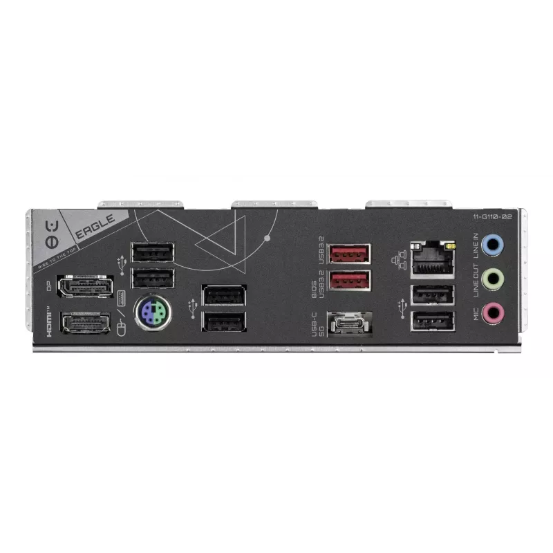 Emaplaat GIGABYTE B650 EAGLE ATX, AMD B650 kiibistik, Socket AM5, DDR5, 4x DIMM, 3x M.2, PCIe 5.0 x16