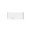 Pöörduspunkt UBIQUITI U7 Pro Wall — Seinale paigaldatav Wi‑Fi 7 AP, 2,4/5/6 GHz, 6 ruumivoogu, 2500 Mbps LAN, PoE (44–57 V), siseruumidesse, valge