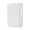 Pöörduspunkt UBIQUITI U7 Pro Wall — Seinale paigaldatav Wi‑Fi 7 AP, 2,4/5/6 GHz, 6 ruumivoogu, 2500 Mbps LAN, PoE (44–57 V), siseruumidesse, valge