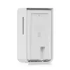 Pöörduspunkt UBIQUITI U7 Pro Wall — Seinale paigaldatav Wi‑Fi 7 AP, 2,4/5/6 GHz, 6 ruumivoogu, 2500 Mbps LAN, PoE (44–57 V), siseruumidesse, valge