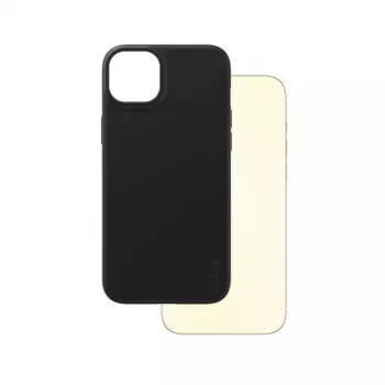 Cover PanzerGlass CARE by moodne ümbris Must iPhone 15 Plus läbipaistev