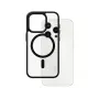 PanzerGlass CARE™ by ® Urban Combat Case Läbipaistev musta MagSafe'iga iPhone 15 Pro jaoks