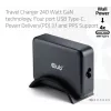 Mobiilseadme laadija CLUB3D CAC-1918 universaalne must AC 4 USB Type-C porti