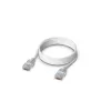 Võrguparanduskaabel UBIQUITI UACC-Cable-Patch-EL-1M-W — Cat6, 1 m, 2.5 GbE, PoE++ (4PPoE), läbipaistev, RJ-45 isane-isane