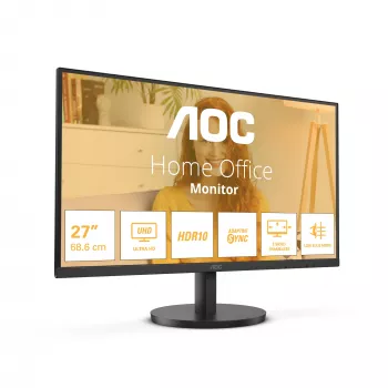 AOC B3 U27B3M arvutimonitor 68,6 cm (27 tolli) 3840 x 2160 pikslit 4K Ultra HD LCD must