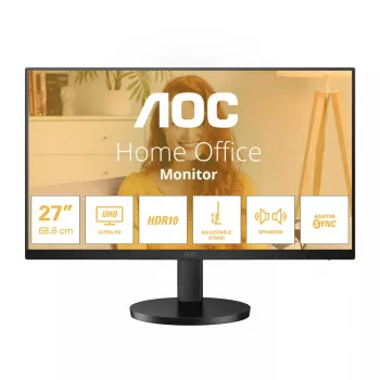 AOC U27B3AF arvutimonitor 68,6 cm (27 tolli) 3840 x 2160 pikslit 4K Ultra HD LED must