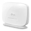 TP-Link 300 Mbps Wireless N 4G LTE ruuter, Wi-Fi 4 (802.11n), ühe sagedusalaga (2,4 GHz), Ethernet LAN, 4G, valge, lauamudel