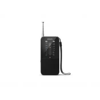 Kaasaskantav raadio Philips TAR1509/00 analoog AM FM must