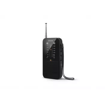 Kaasaskantav raadio Philips TAR1509/00 analoog AM FM must
