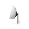49-tolline OLED kõver monitor Samsung S49DG934SU — 5120×1440 Dual QHD, 32:9, 0,03 ms, USB-hub, VESA, kõrguse reguleerimine, hõbedane