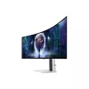 49-tolline OLED kõver monitor Samsung S49DG934SU — 5120×1440 Dual QHD, 32:9, 0,03 ms, USB-hub, VESA, kõrguse reguleerimine, hõbedane