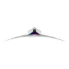 49-tolline OLED kõver monitor Samsung S49DG934SU — 5120×1440 Dual QHD, 32:9, 0,03 ms, USB-hub, VESA, kõrguse reguleerimine, hõbedane