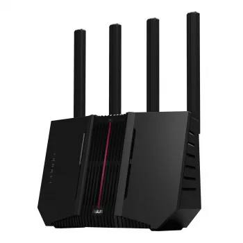 ASUS RT-BE92U juhtmevaba ruuter 10 Gigabit Ethernet kolmeribaline (2.4 GHz / 5 GHz / 6 GHz) Must